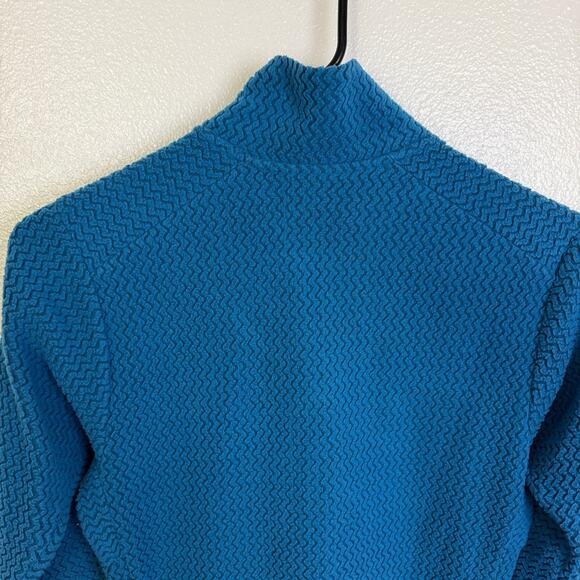 Patagonia R1 Air Zip Neck Pullover Womens XS Blue Fleece 1/4 Zip Outdoors Ski - Picture 8 of 11